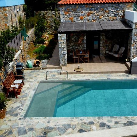 Villa Mavri Ruhige Private Pool Villa, Meerblick Agia Paraskevi  Exterior photo